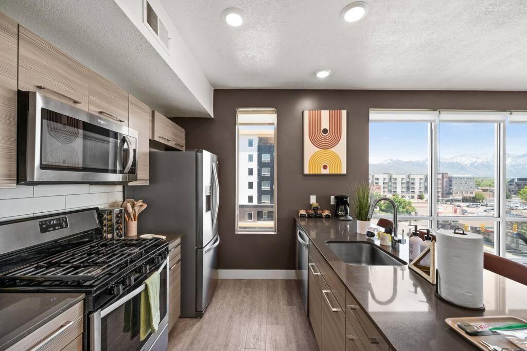 Lux 2 Bd Boho In Heart Of Slc Appartement Salt Lake City Buitenkant foto